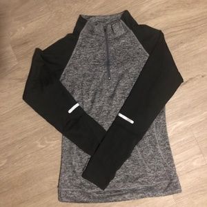 High Neck Half Zip Sports Pullover Women's Hiking